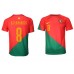 Billige Portugal Bruno Fernandes #8 Hjemmetrøye VM 2022 Kortermet